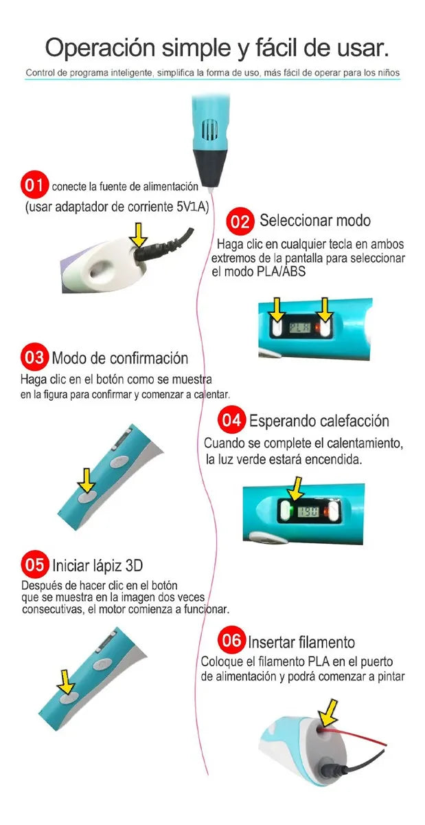La forma más divertida de crear juntos en familia Lapiz 3D