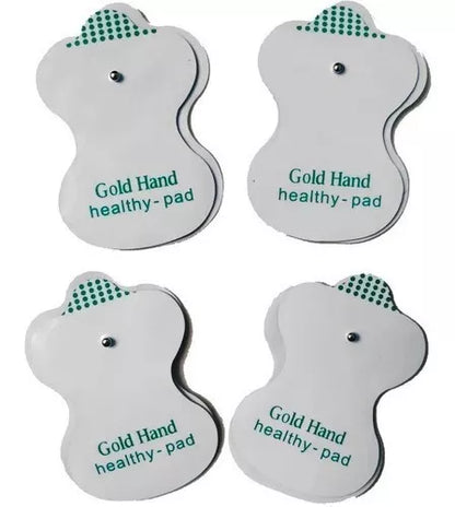 Electrodos Parche Gimnasia Pasiva Adhesivos 4 Repuestos